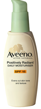 Aveeno Positively Radiant SPF15