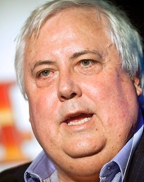Clive Palmer's party could hold the balance of power in the senate.