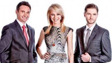 Dave, Carrie and Charlie from The Project Dave Hughes quits the Project